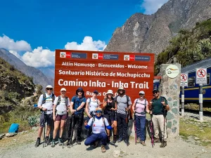 trekking to inca trail