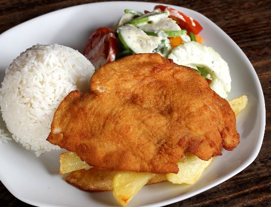 Milanesa de pollo